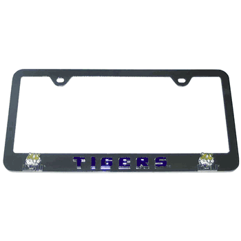 LSU Tigers Tag Frame CLEARANCE SALE - LIMITED QUANTITIES AT THIS PRICE