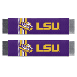 LSU Tigers Team Color Rally Seatbelt Pad - 2 Pieces