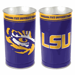 LSU Tigers Wastebasket 15 Inch
