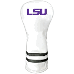 LSU Vintage Fairway Headcover (White)