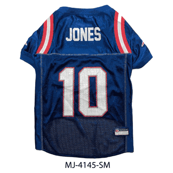 Mac Jones New England Patriots Pet Jersey Small