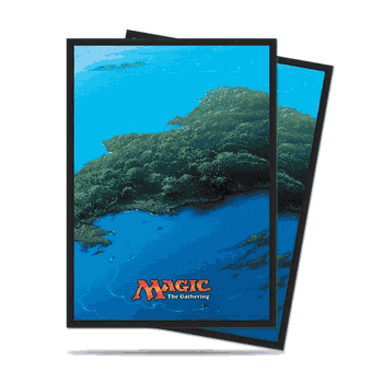 Magic Deck Protector - Mana #5 Island (Blue) 80 per pack