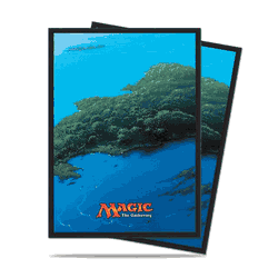 Magic Deck Protector - Mana #5 Island (Blue) 80 per pack