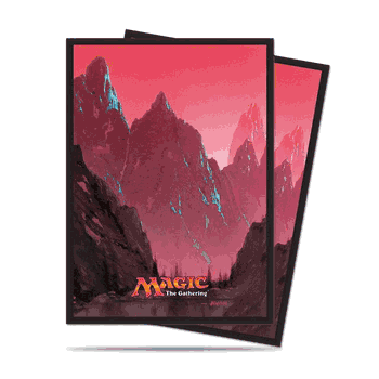 Magic Deck Protector - Mana #5 Mountain (Red)