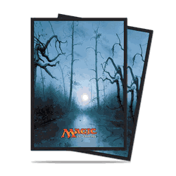 Magic Deck Protector - Mana #5 Swamp (Black) 80 per pack