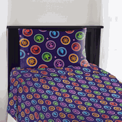 Magic The Gathering Colorful Magic 3 Piece Twin Sheet Set