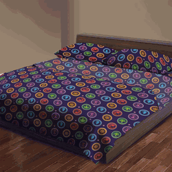 Magic The Gathering Colorful Magic 4 Piece Full Sheet Set