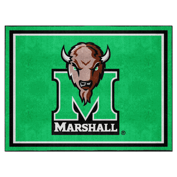 Marshall Thundering Herd 8ft. x 10 ft. Plush Area Rug