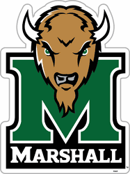 Marshall Thundering Herd Vinyl Magnet
