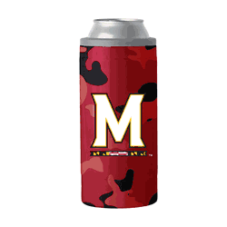Maryland Terrapins 12oz Camo Swagger Slim Can Coolie