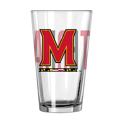 Maryland Terrapins 16oz Overtime Pint Glass