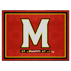 Maryland Terrapins 8ft. x 10 ft. Plush Area Rug