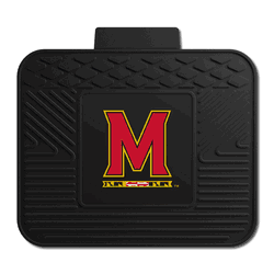 Maryland Terrapins Back Seat Car Utility Mat - 14in. x 17in.