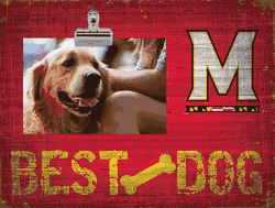 Maryland Terrapins Best Dog Clip Frame