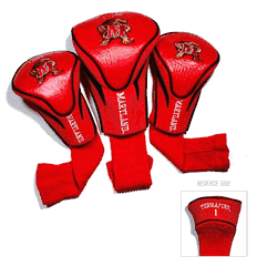 Maryland Terrapins Club 3 Piece Contour Headcover Set