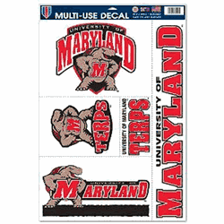 Maryland Terrapins Decal 11x17 Multi Use