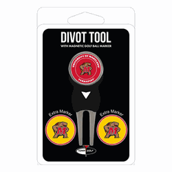 Maryland Terrapins Divot Tool Pack - Signature tool w/ 3 markers