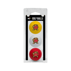 Maryland Terrapins Golf Balls - 3 Pack
