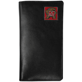 Maryland Terrapins Leather Tall Wallet
