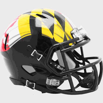 Maryland Terrapins NCAA Mini Speed Football Helmet Pride