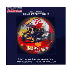 Maryland Terrapins Paperweight Domed