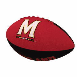 Maryland Terrapins Pinwheel Junior Size Rubber Football