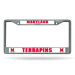 Maryland Terrapins Chrome Frame