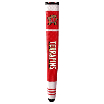 Maryland Terrapins Putter Grip (Colored with white stripes)