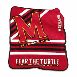 Maryland Terrapins Raschel Throw