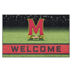 Maryland Terrapins Rubber Door Mat - 18in. x 30in.