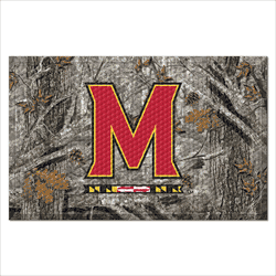 Maryland Terrapins Rubber Scraper Door Mat Camo
