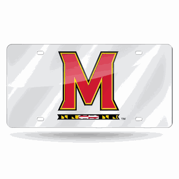 Maryland Terrapins Silver Laser Tag