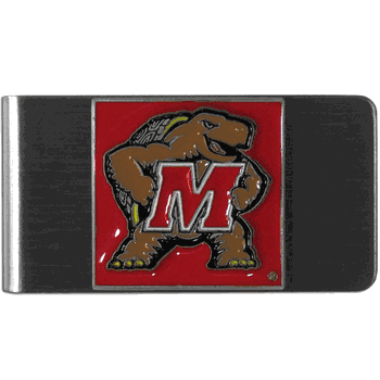 Maryland Terrapins Steel Money Clip