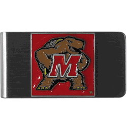 Maryland Terrapins Steel Money Clip