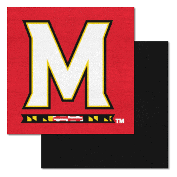 Maryland Terrapins Team Carpet Tiles - 45 Sq Ft.