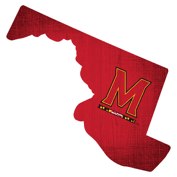 Maryland Terrapins Team Color Logo State Sign