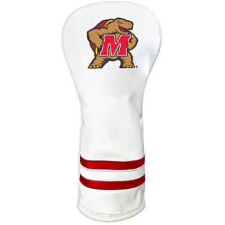 Maryland Terrapins Vintage Fairway Headcover (White)