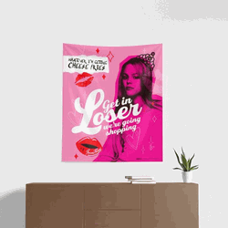 Mean Girls Going Shopping Wall Hanging 34 x 40 Inches