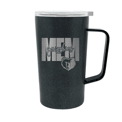 Memphis Grizzlies 18oz Onyx Hustle Travel Mug