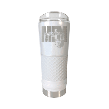 Memphis Grizzlies 24oz Opal Draft Tumbler