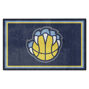 Memphis Grizzlies 4ft. x 6ft. Plush Area Rug