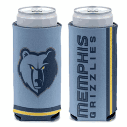Memphis Grizzlies Can Cooler Slim Can Design