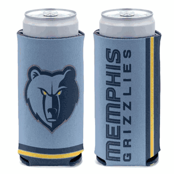 Memphis Grizzlies Can Cooler Slim Can Design