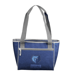 Memphis Grizzlies Crosshatch 16 Can Cooler