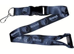 Memphis Grizzlies Lanyard Dark Blue