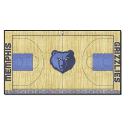 Memphis Grizzlies Large Court Runner Rug - 30in. x 54in.