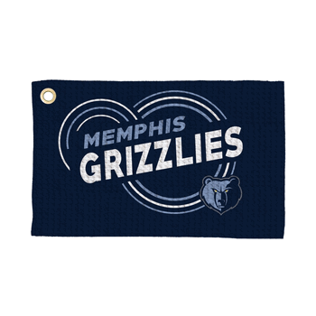 Memphis Grizzlies NBA Droplets Waffle Fan Towel 16x25 inches