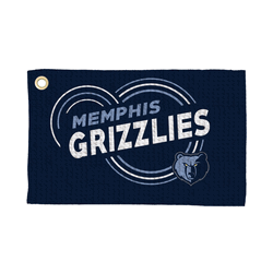 Memphis Grizzlies NBA Droplets Waffle Fan Towel 16x25 inches