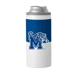 Memphis Tigers 12oz Colorblock Slim Can Coolie