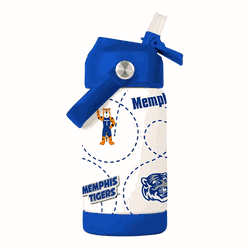 Memphis Tigers 12oz Mascot SS Kids Bottle